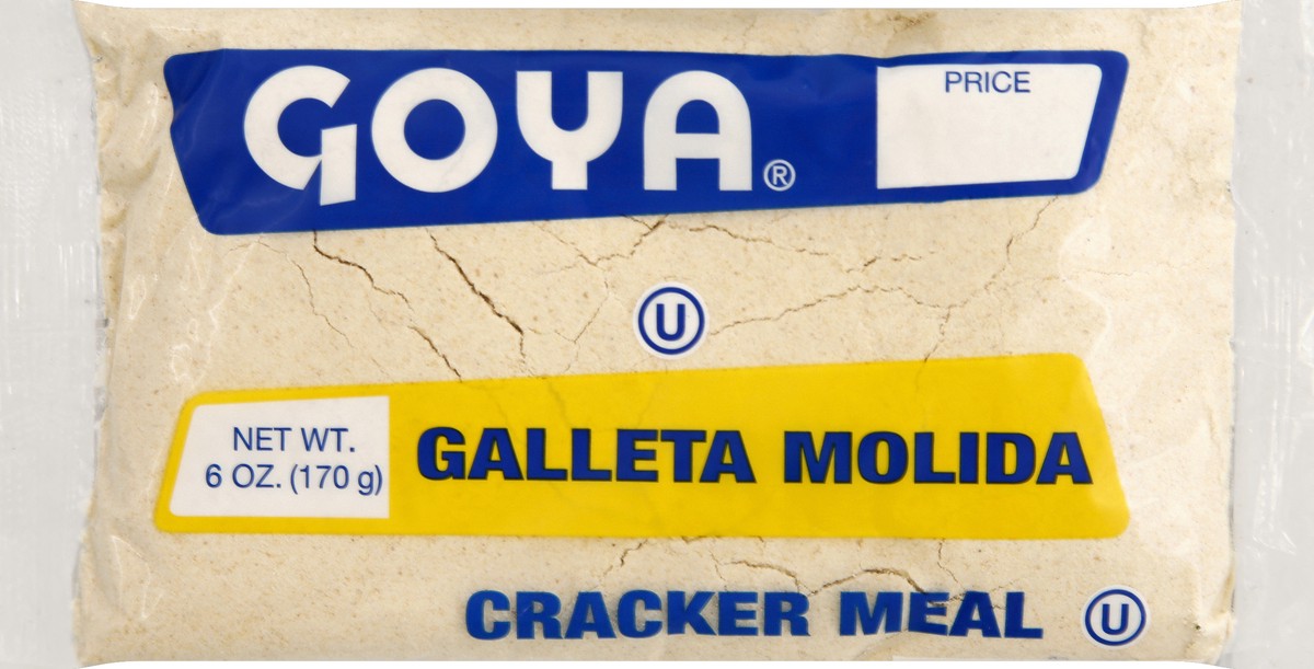 slide 1 of 8, Goya Cracker Meal, 6 oz