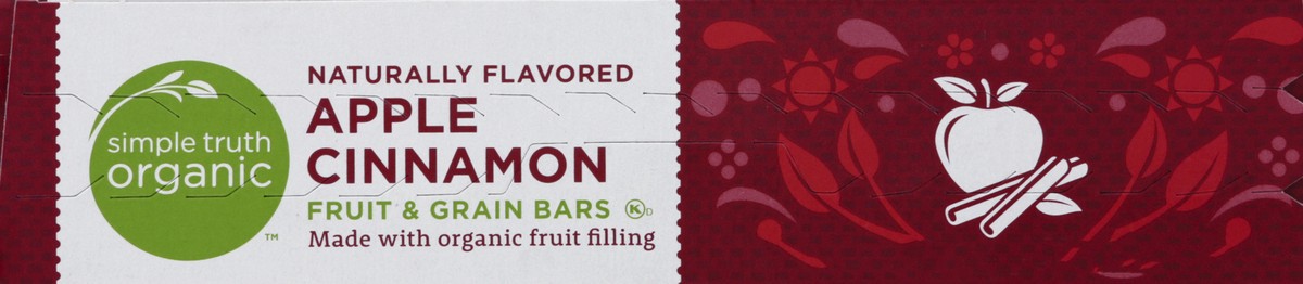 slide 12 of 13, Simple Truth Organic Apple Cinnamon Fruit & Grain Bars 6 ea, 6 ct