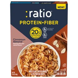 :ratio Protein Fiber Cinnamon Almond Cereal