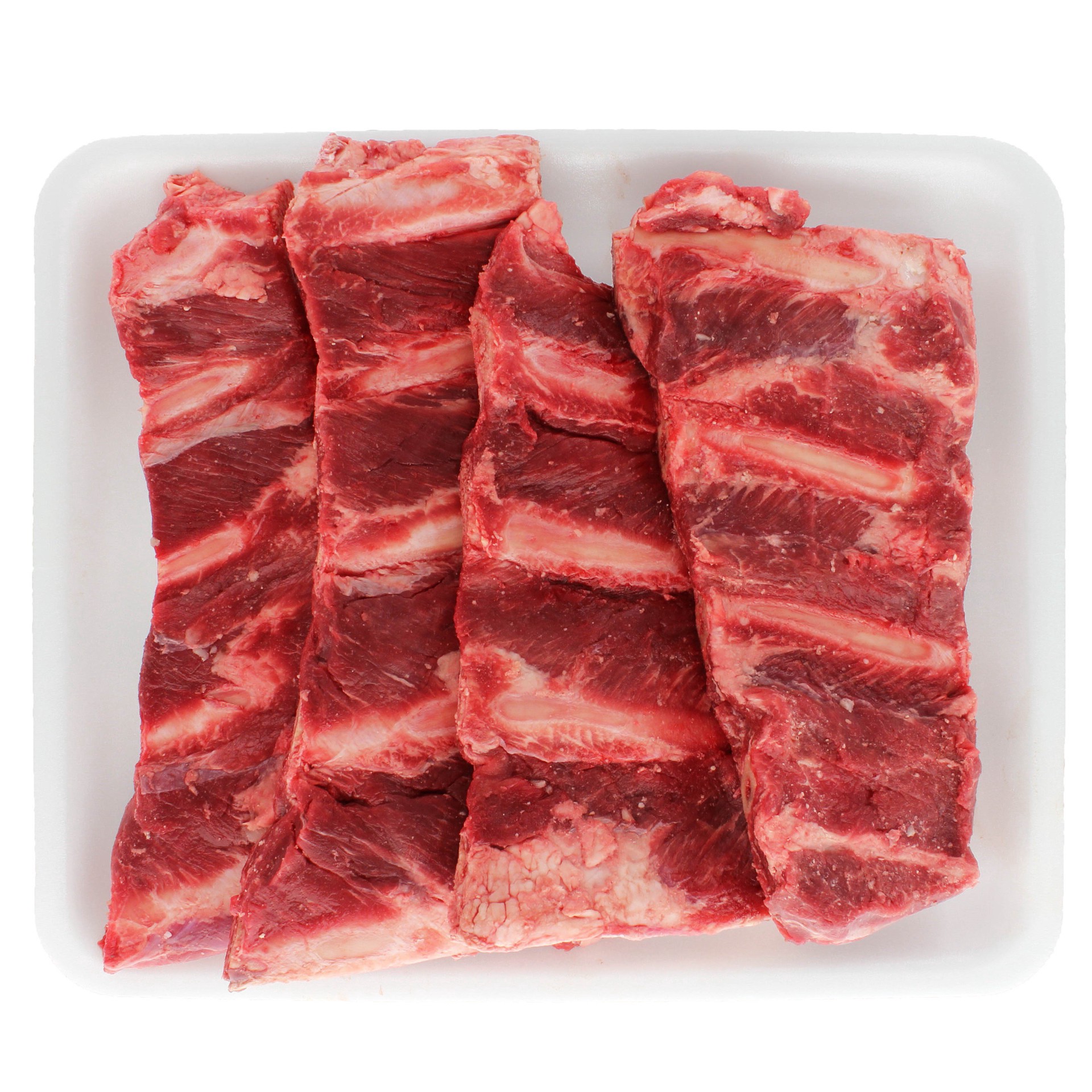 slide 1 of 1, Fresh Chuck Ribs Bone-In BBQ Style Value Pack, per lb