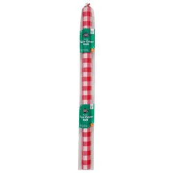 First Street Culinary Concepts Red Gingham Tblcvr Roll 40X100