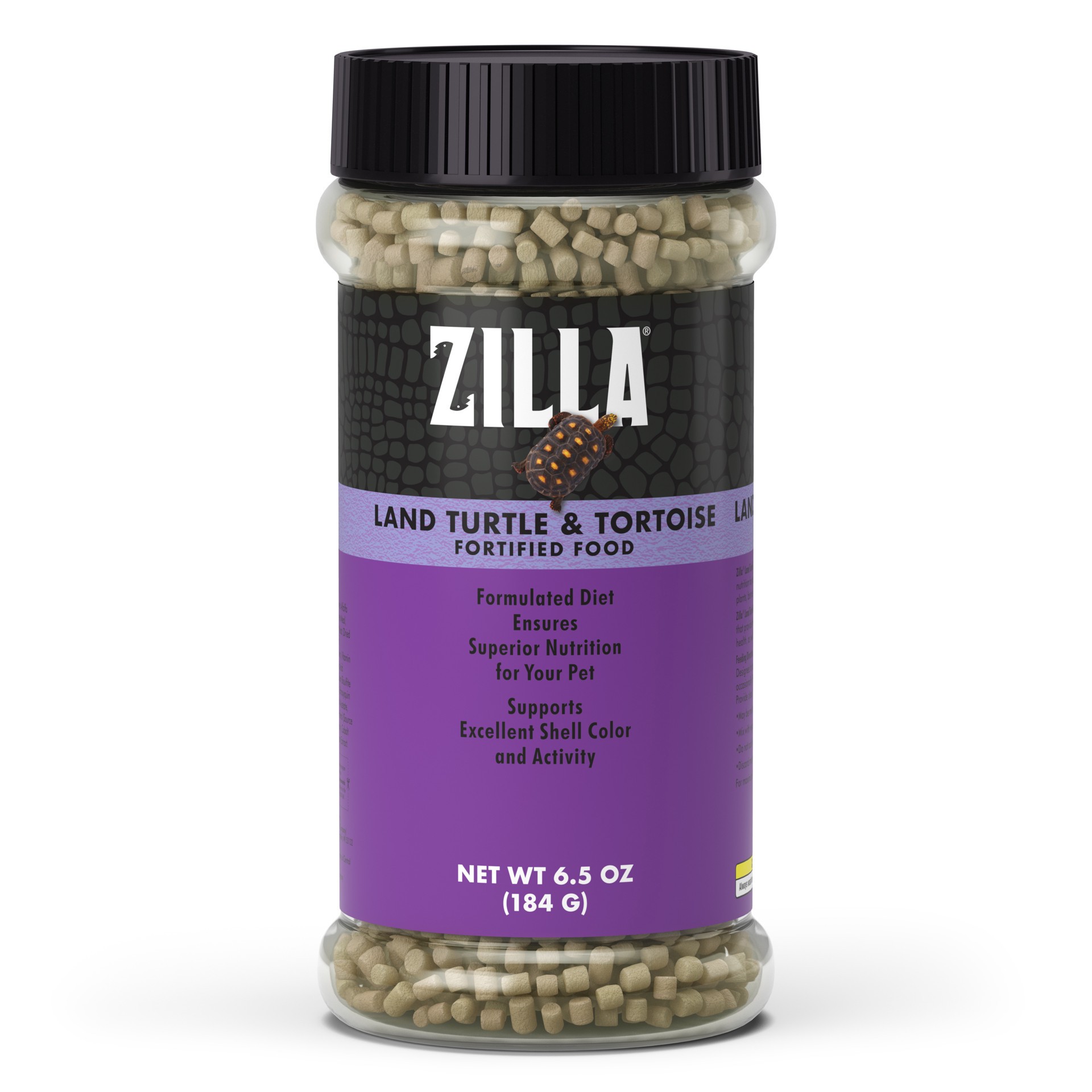 slide 3 of 7, Zilla Land Turtle and Tortoise Extruded Food Pellets 6.5 Ounces, 6.5 oz