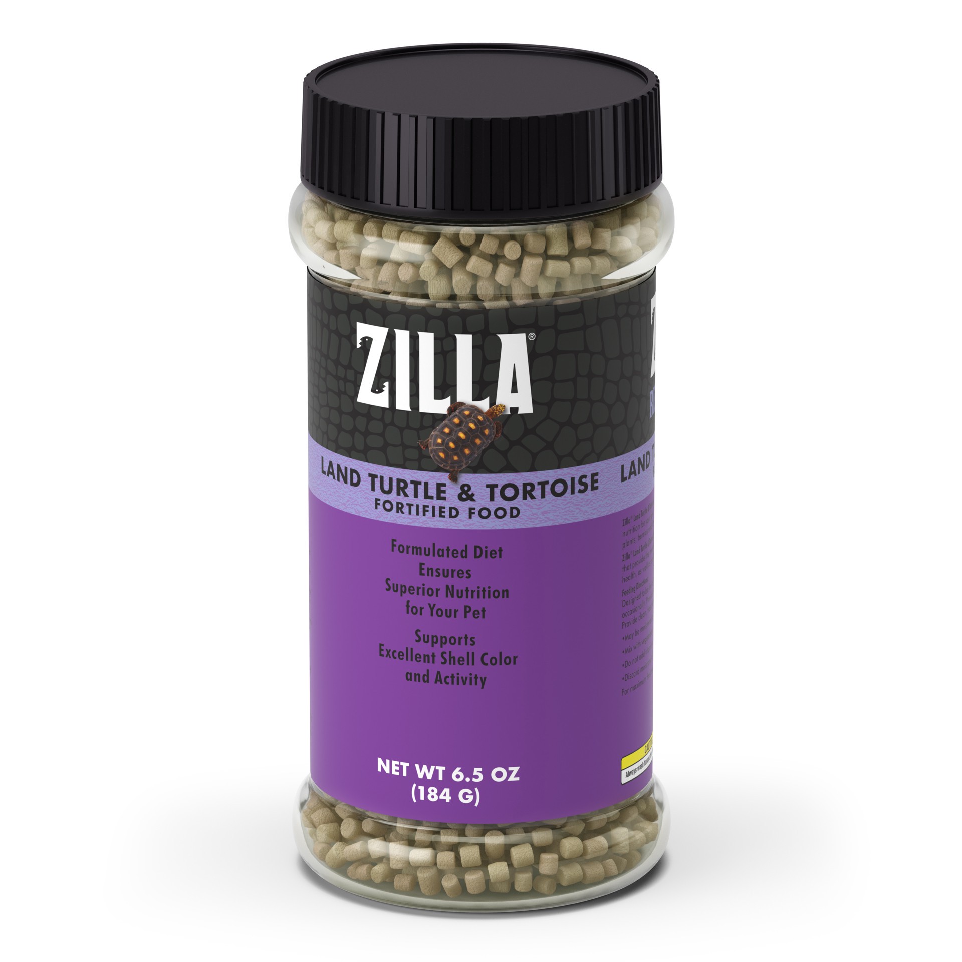 slide 1 of 7, Zilla Land Turtle and Tortoise Extruded Food Pellets 6.5 Ounces, 6.5 oz