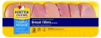 slide 1 of 1, Foster Farms Boneless & Skinless Chicken Breast Fillets, per lb