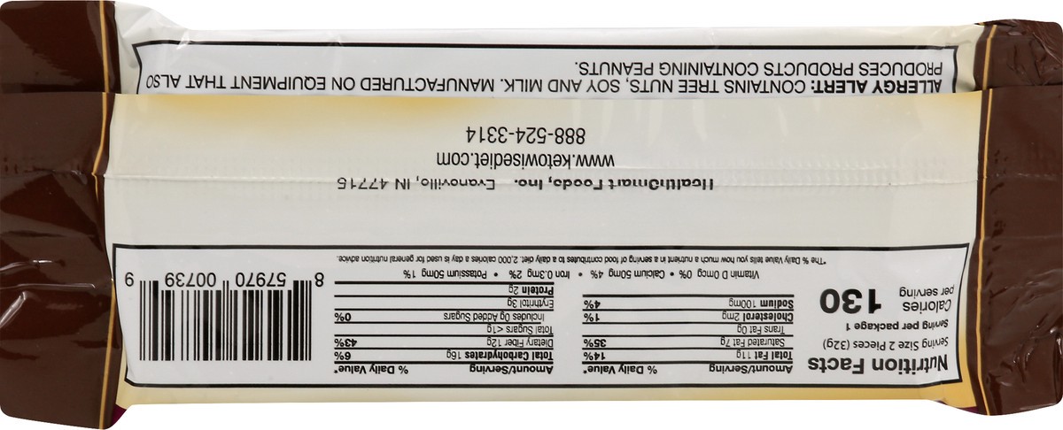 slide 7 of 9, Keto Wise Pecan Clusters Fat Bomb, 1.13 oz