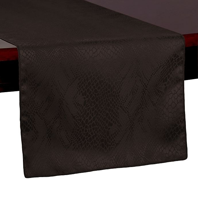 slide 1 of 1, Ultimate Textile Kenya Table Runner - Chocolate, 72 in