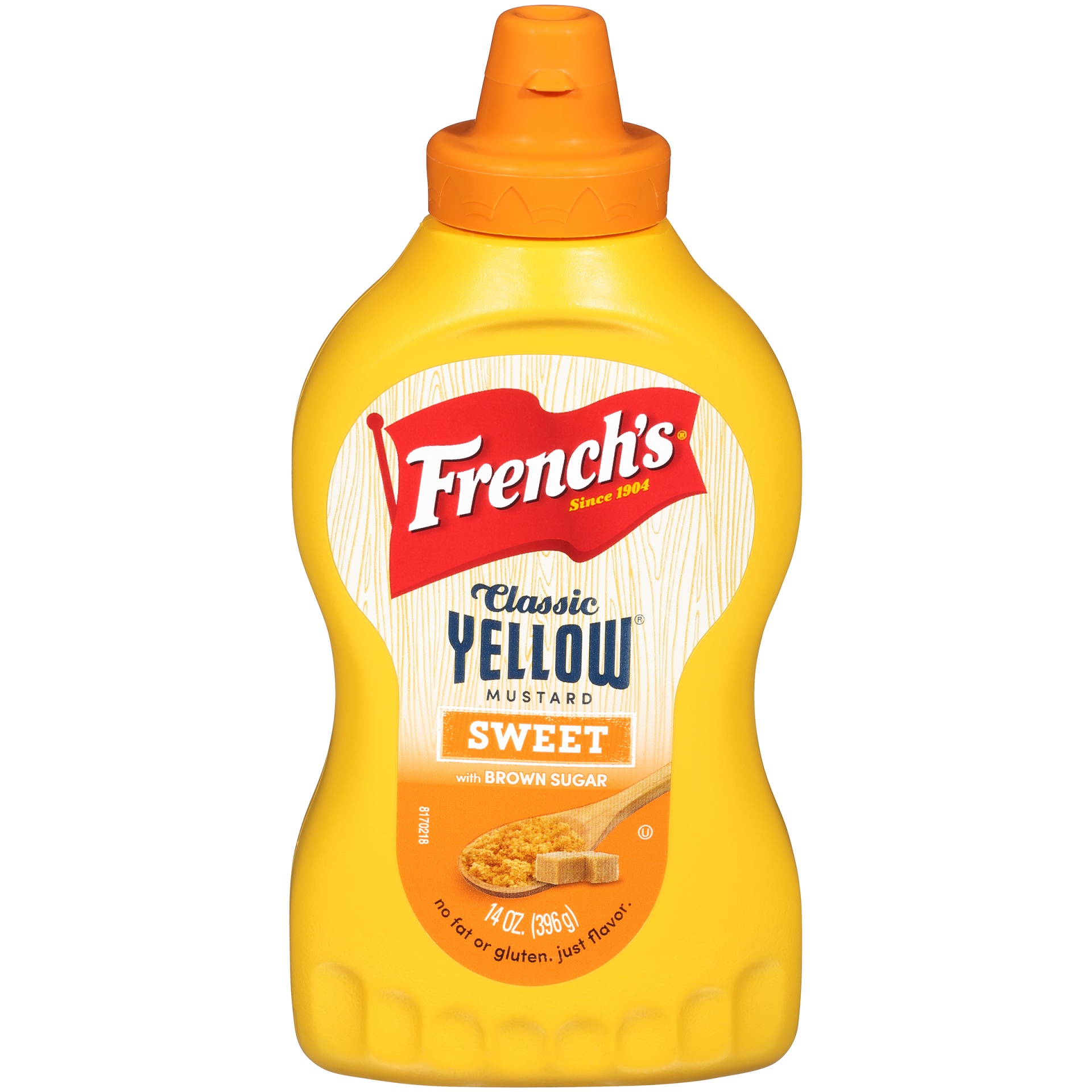 slide 1 of 5, French's Sweet Classic Yellow Mustard with Brown Sugar, 14 oz