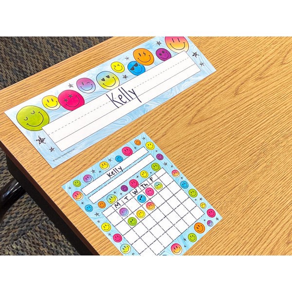 slide 2 of 2, Teacher Created Resources Mini Stickers, Brights 4Ever Smiley Faces, Pack Of 378 Stickers, 378 ct