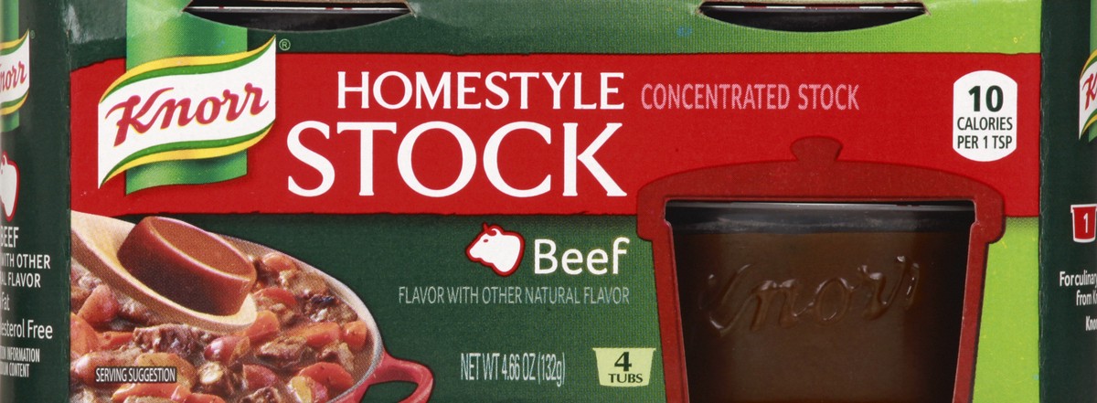 slide 11 of 13, Knorr Homestyle Stock Beef, 4.66 oz, 4.66 oz