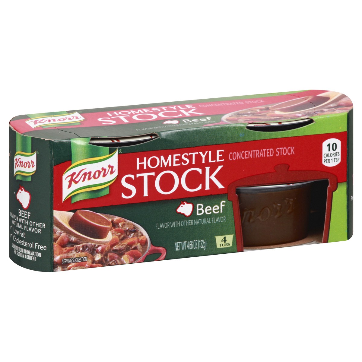 slide 8 of 13, Knorr Homestyle Stock Beef, 4.66 oz, 4.66 oz