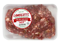 Lamberti Packing Co. Hot Italian Sausage Crumble - 16 oz