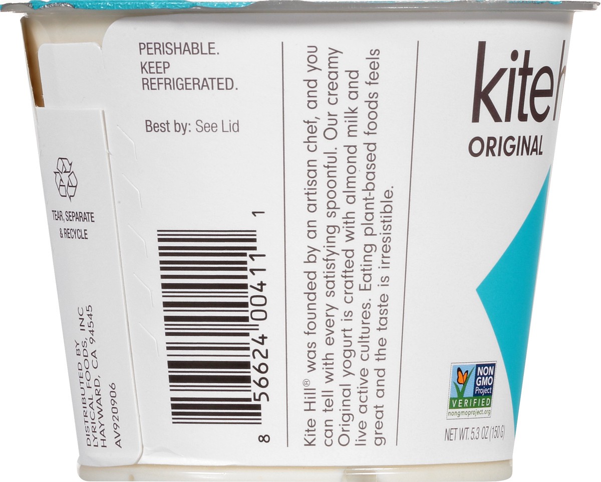 slide 7 of 9, Kite Hill Yogurt Plain 5.3 Oz, 5.3 oz