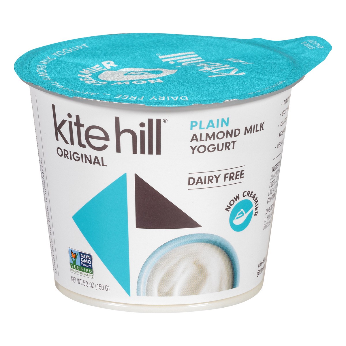 slide 1 of 9, Kite Hill Yogurt Plain 5.3 Oz, 5.3 oz