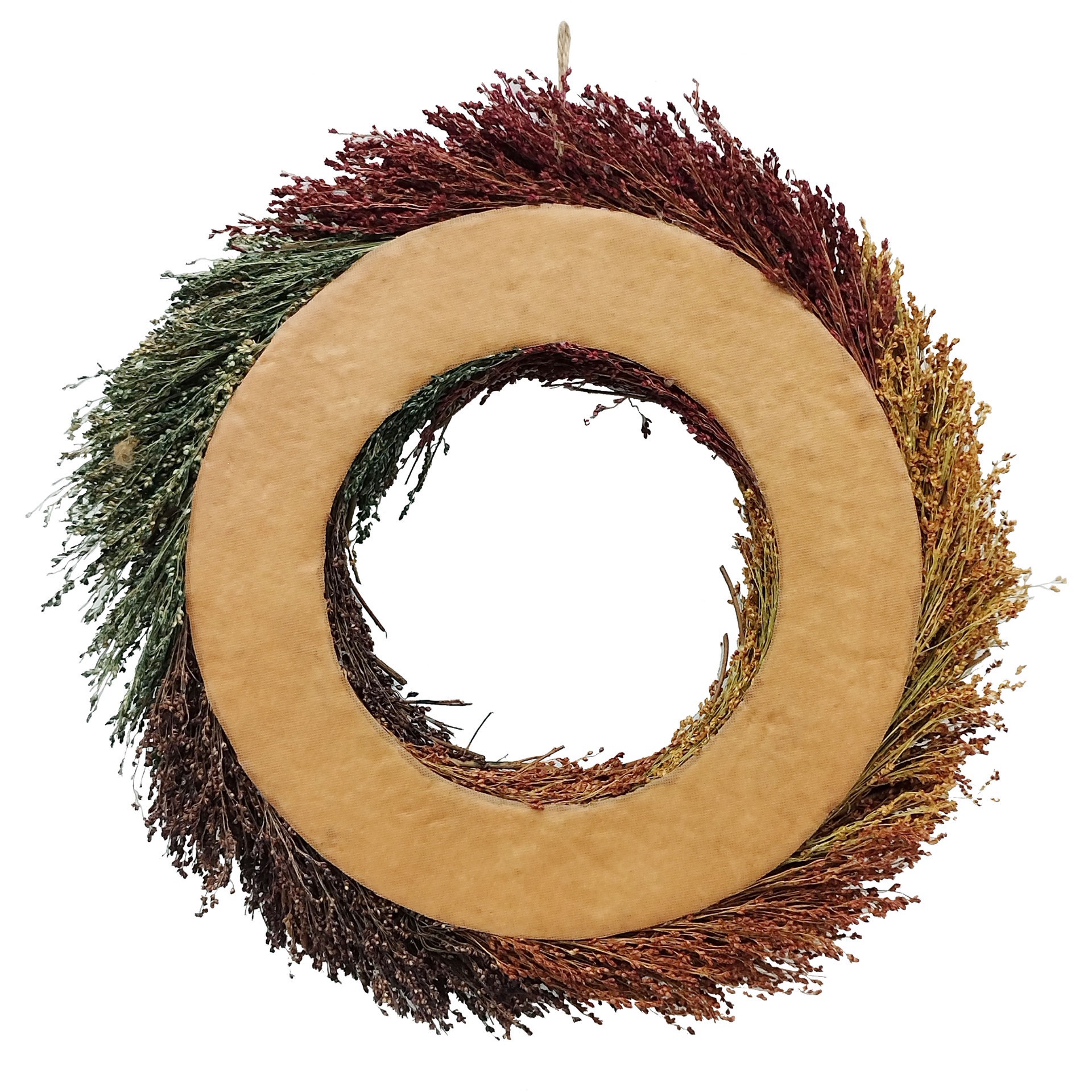 slide 2 of 2, 21" Multicolor Heather Mix Wreath By Ashland, 21 in
