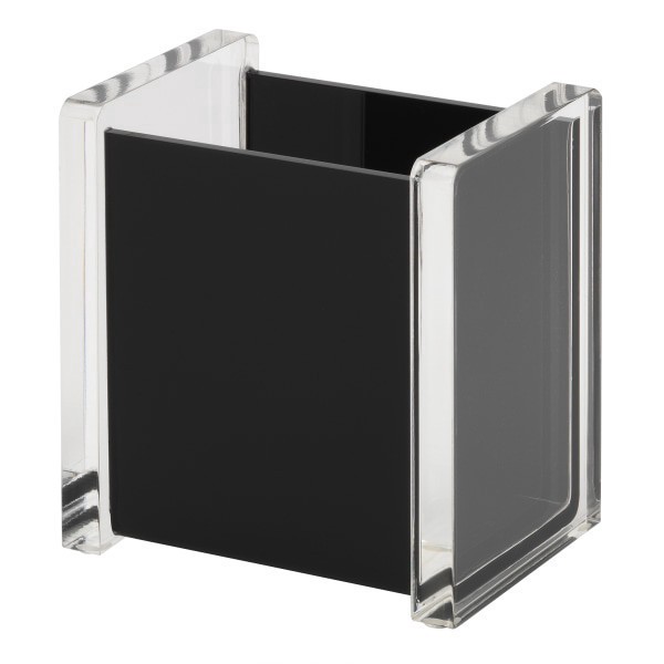 slide 4 of 4, Realspace Black Acrylic Pencil Cup, 1 ct