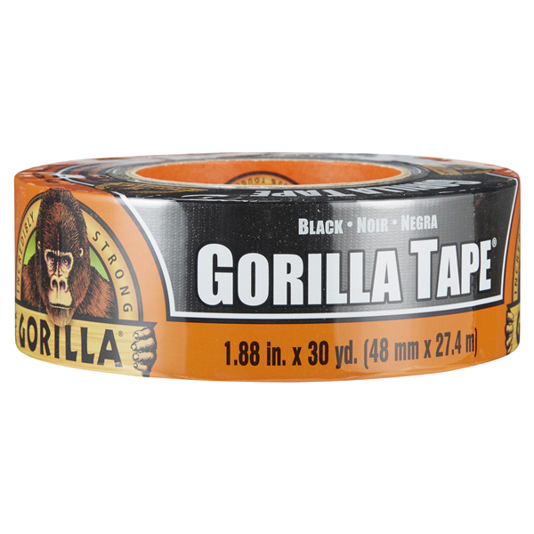 slide 1 of 1, Gorilla Black Tape 30Yd, 30 yd