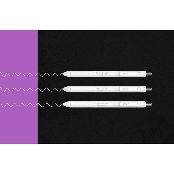 slide 2 of 8, Paper Mate InkJoy 7.7 mm Gel White Ink Medium Point Pens 3 ea, 3 ct