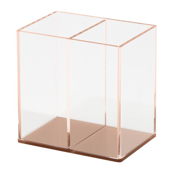 slide 4 of 4, Realspace Rose Gold Acrylic Pencil Cup, 1 ct