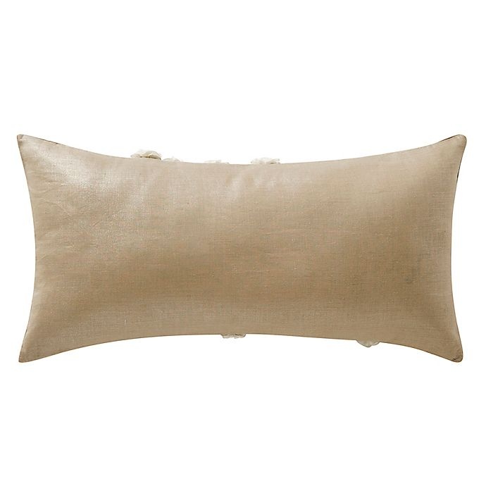 slide 2 of 2, Waterford Sydney Applique Throw Pillow - Linen, 1 ct