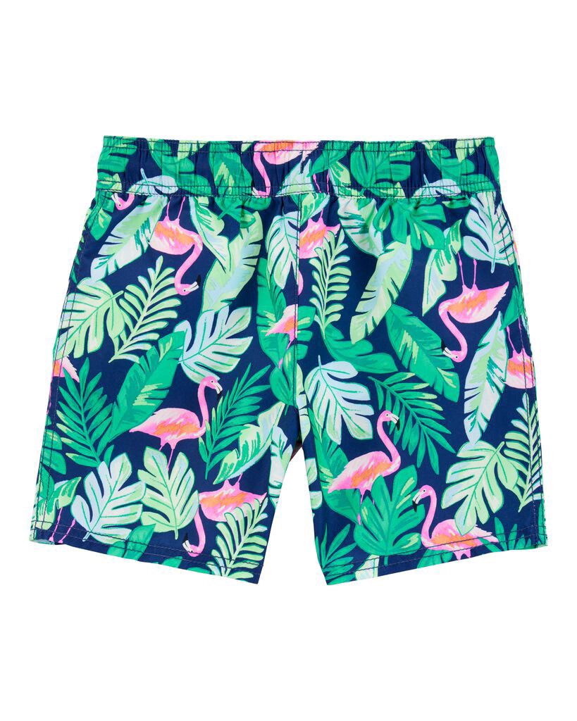 slide 3 of 3, Carter's Kid Tropical Print Swim Trunks Multi 4, 1 ct