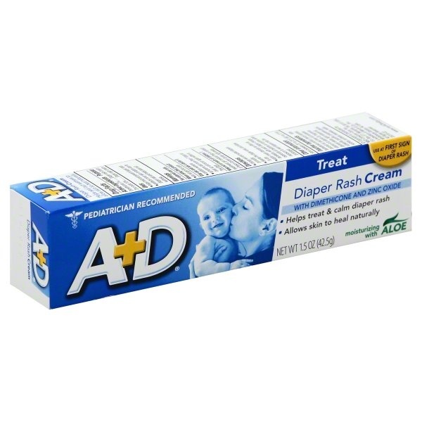 slide 1 of 1, A+D Diaper Rash Cream 1.5 oz, 1.5 oz