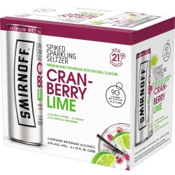 Smirnoff Spiked Seltzer Cranberry Lime