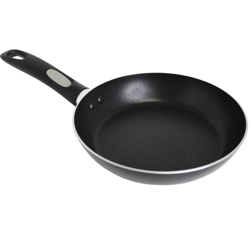 slide 1 of 1, Mirro Get A Grip Nonstick Saute Pan Black, 8 in