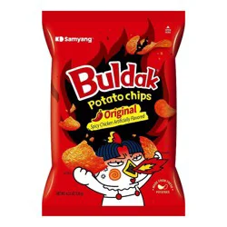 Samyang Buldak Original Potato Chips 4.23 oz