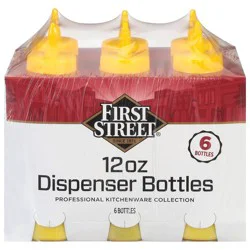 First Street Mustard Dispenser Bottle