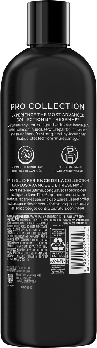 slide 4 of 5, TRESemmé Keratin Repair Shampoo, 20 oz, 20 fl oz