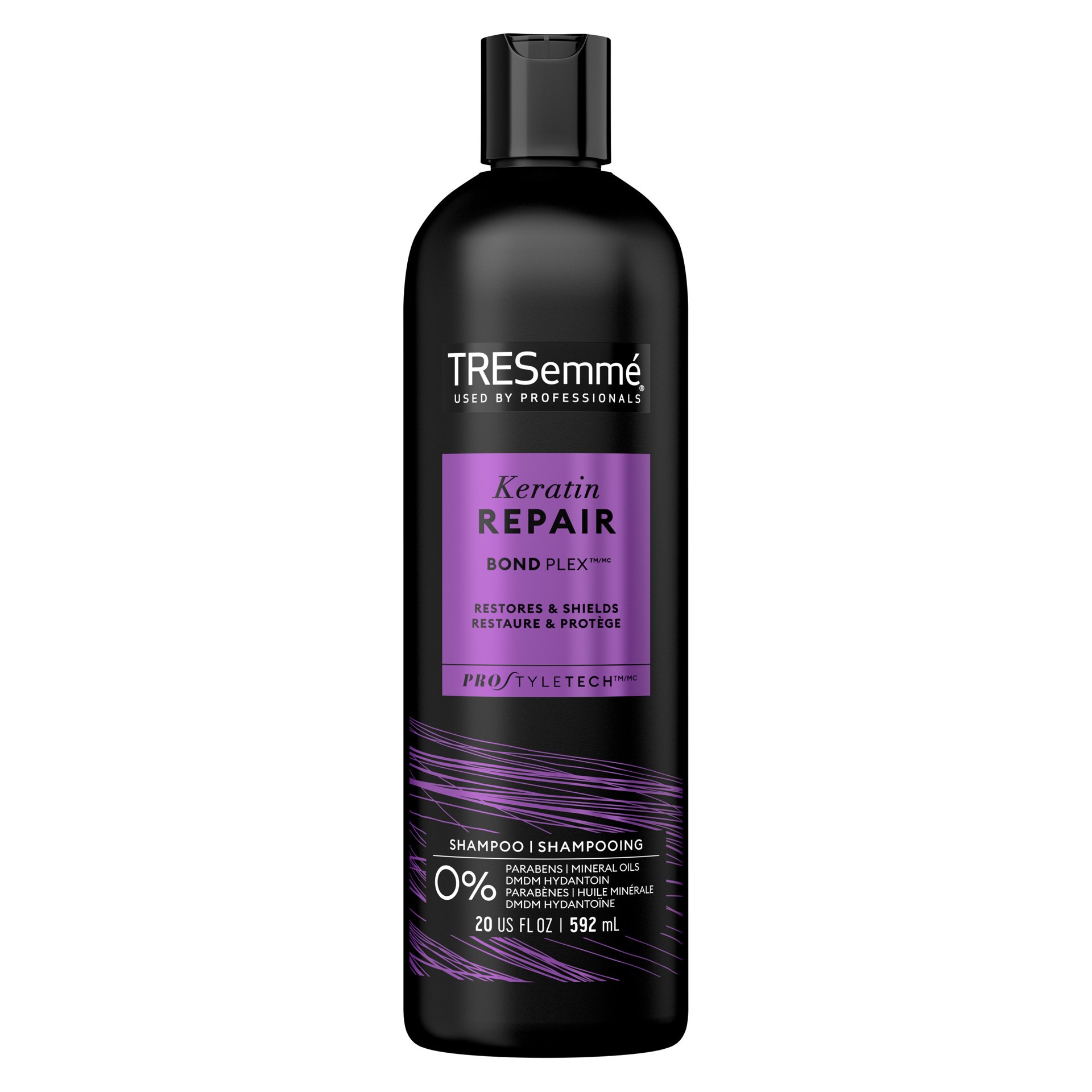 slide 1 of 5, TRESemmé Keratin Repair Shampoo, 20 oz, 20 fl oz