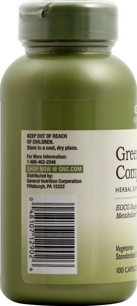 slide 3 of 6, GNC Green Tea Complex 100 ea, 100 ct