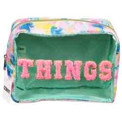 Watercolor Things Cosmetic Bag, 1 ct
