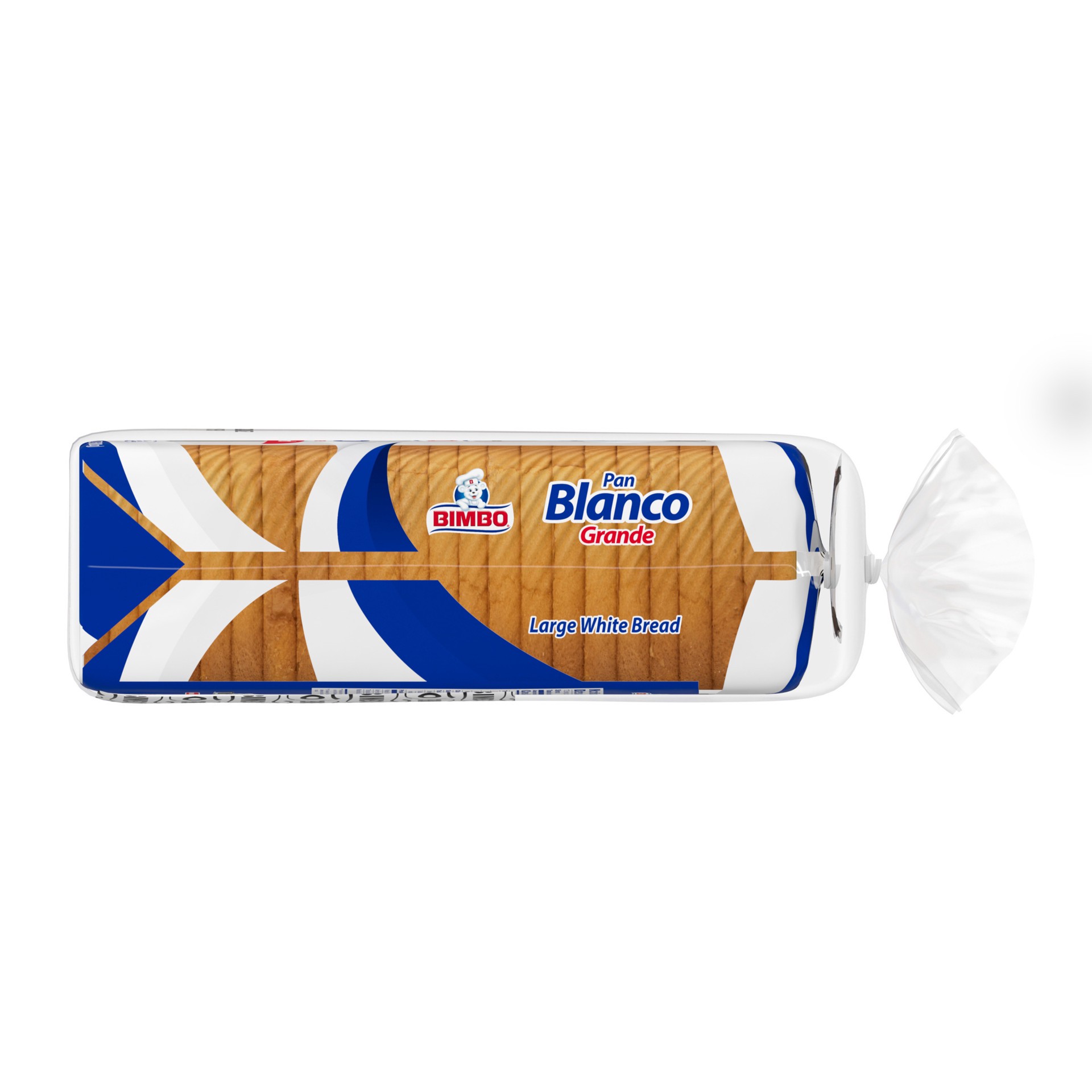 slide 4 of 5, Bimbo Pan Blanco Grande Bread, 1 ct