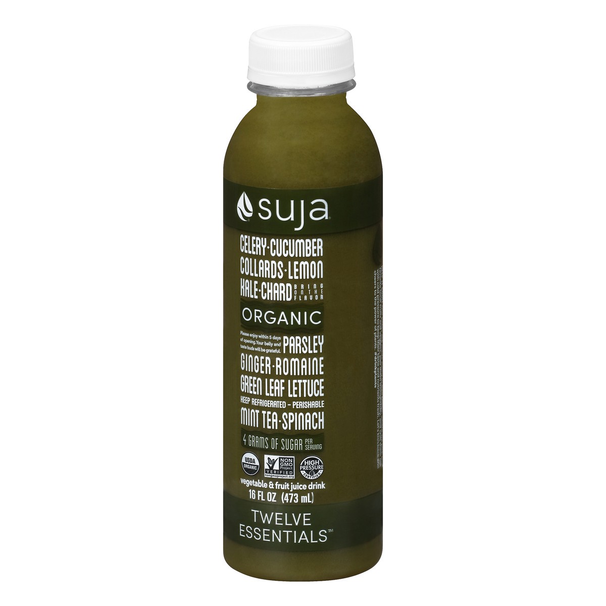 slide 7 of 13, Suja Organic Twelve Essentials Juice Drink 16 oz, 16 oz