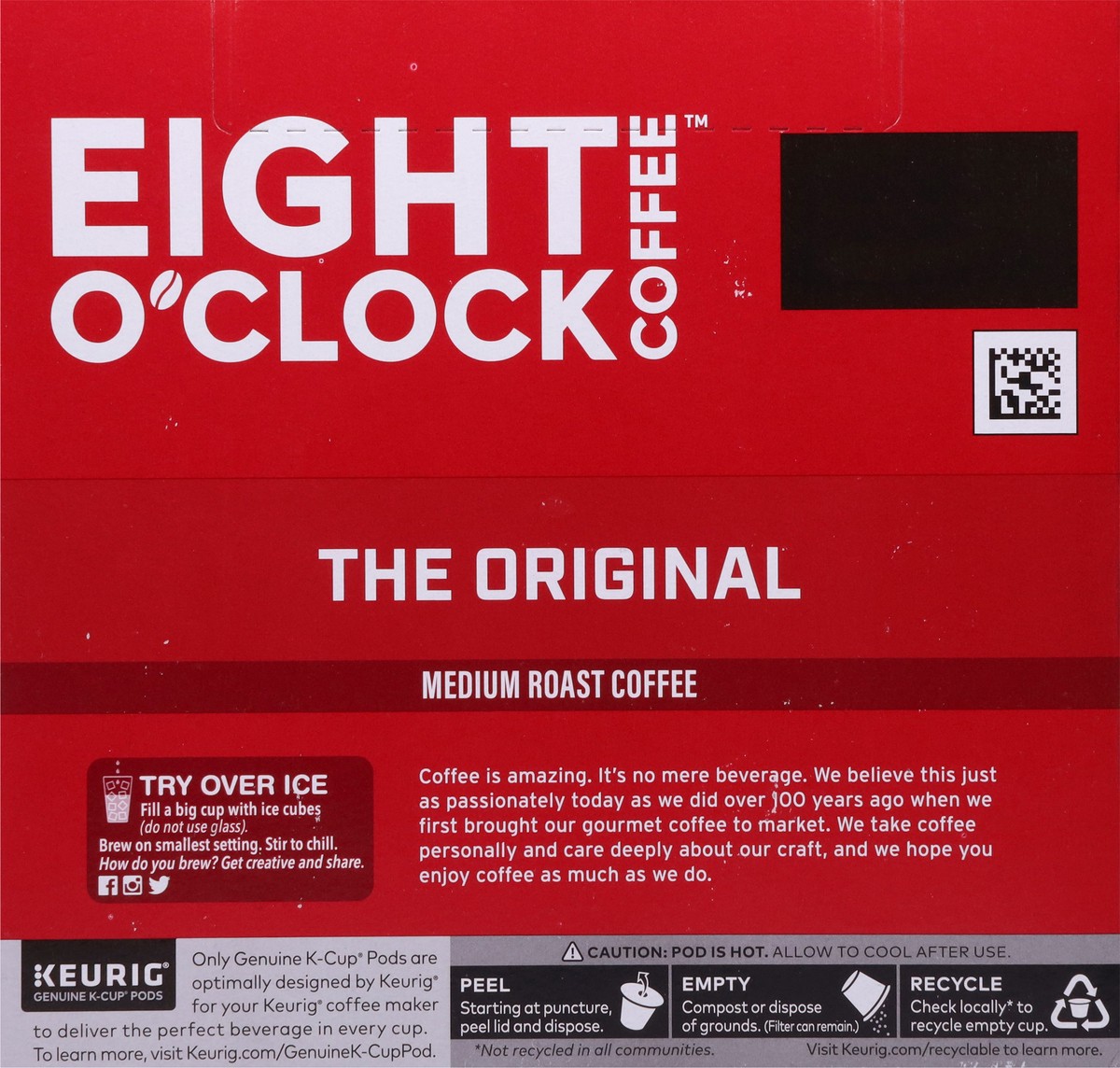 slide 4 of 9, Eight O'Clock Coffee Medium Roast The Original Coffee Value Pack 48 K-Cup Pods, 48 ct