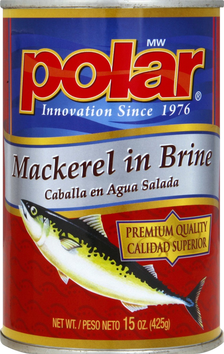 slide 2 of 2, Polar Mackerel In Brine, 15 oz