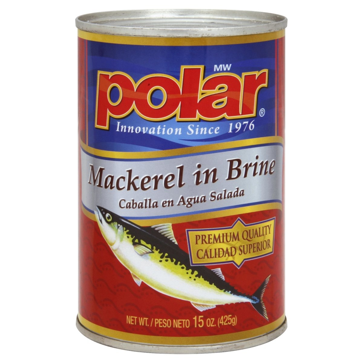 slide 1 of 2, Polar Mackerel In Brine, 15 oz