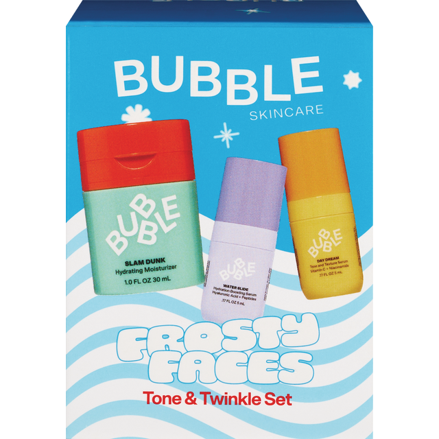 slide 1 of 1, BUBBLE 2024 Holiday Kit - Frosty Faces Set, 1 ct
