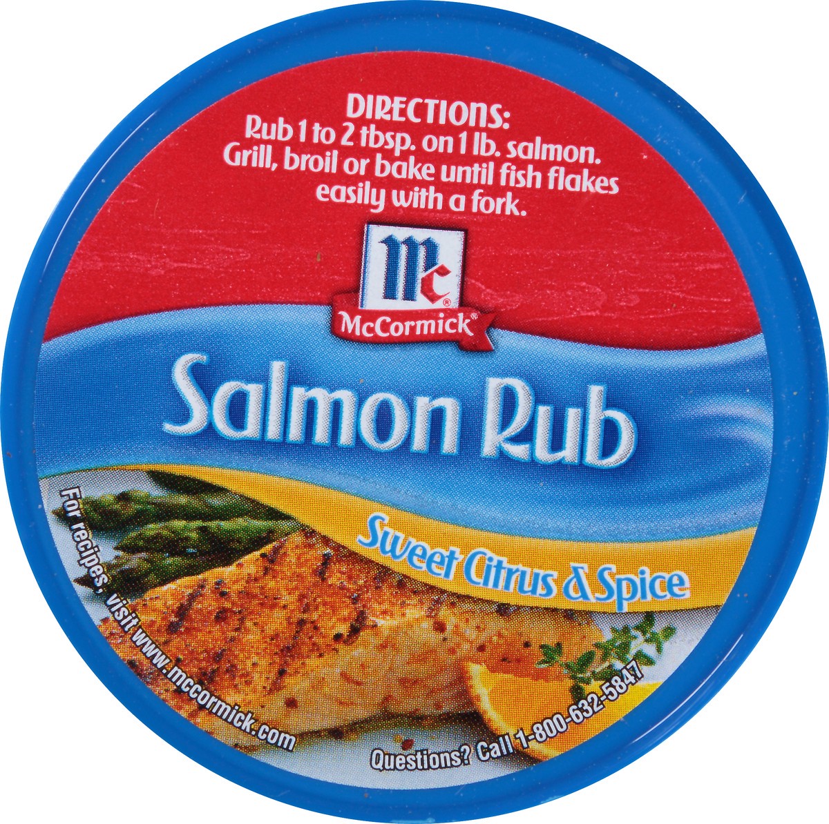 slide 5 of 6, McCormick Golden Dipt Sweet Citrus & Spice Seafood Salmon Rub, 4.9 oz, 4.9 oz