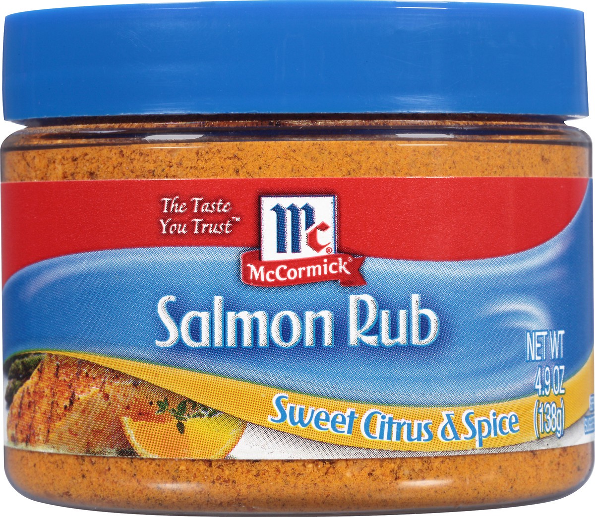 slide 3 of 6, McCormick Golden Dipt Sweet Citrus & Spice Seafood Salmon Rub, 4.9 oz, 4.9 oz