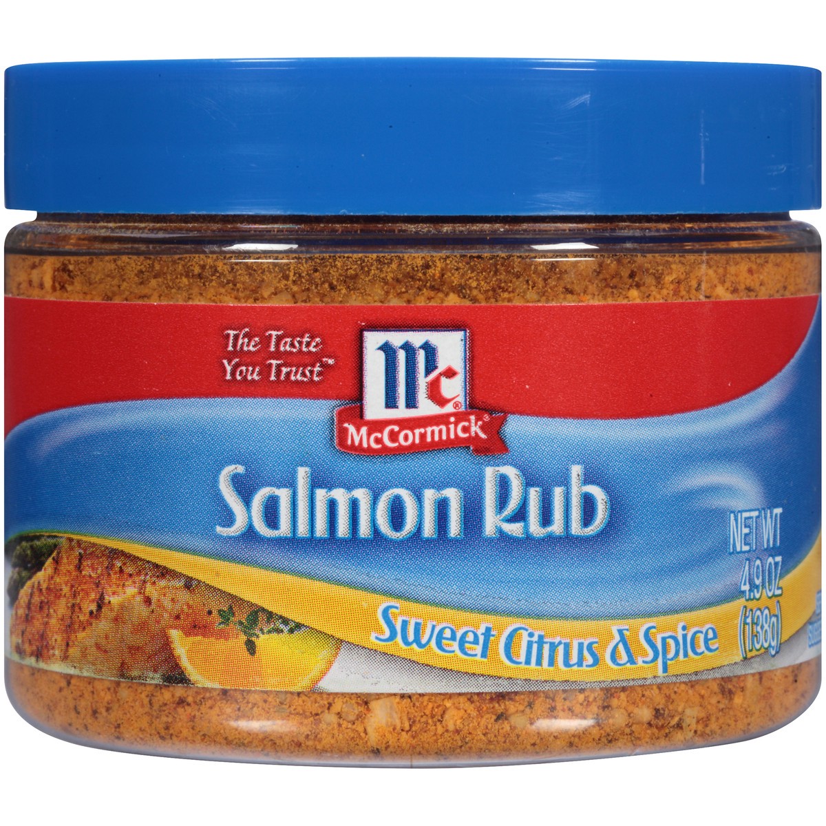 slide 1 of 6, McCormick Golden Dipt Sweet Citrus & Spice Seafood Salmon Rub, 4.9 oz, 4.9 oz