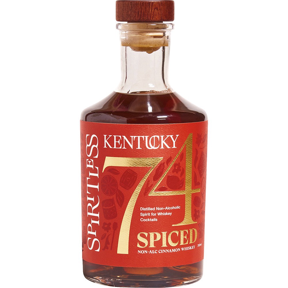 slide 1 of 1, Spiritless Kentucky 74 Spiced, 700 ml