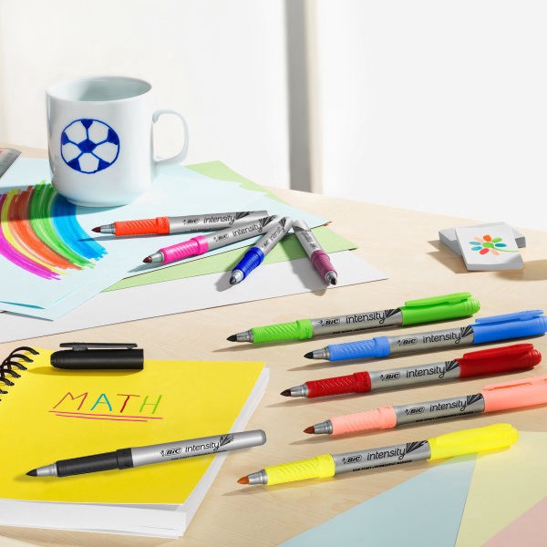 slide 5 of 5, BIC Marker 12 ea, 12 ct