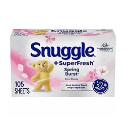 Snuggle Dryer Sheet Superfresh Spring Burst