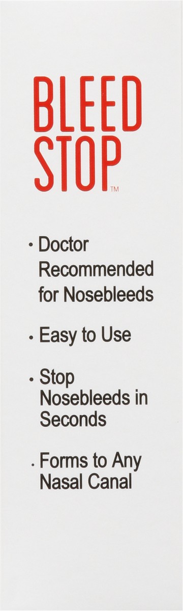 slide 2 of 9, Bleedstop For Nosebleeds Foam Strips 3 Pack, 3 ct