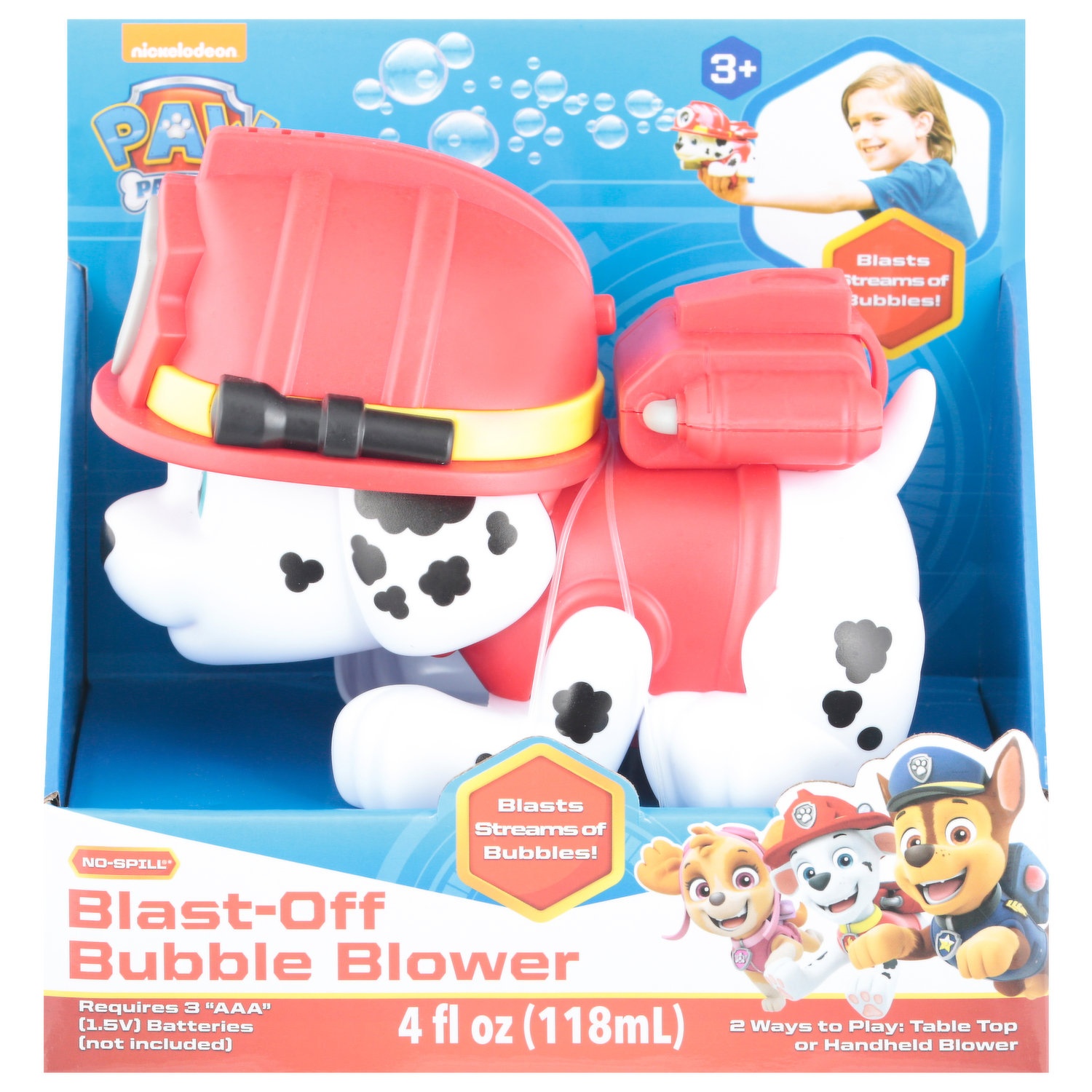 slide 1 of 1, PAW Patrol Bubble Blower, Blast-Off, 1 ct