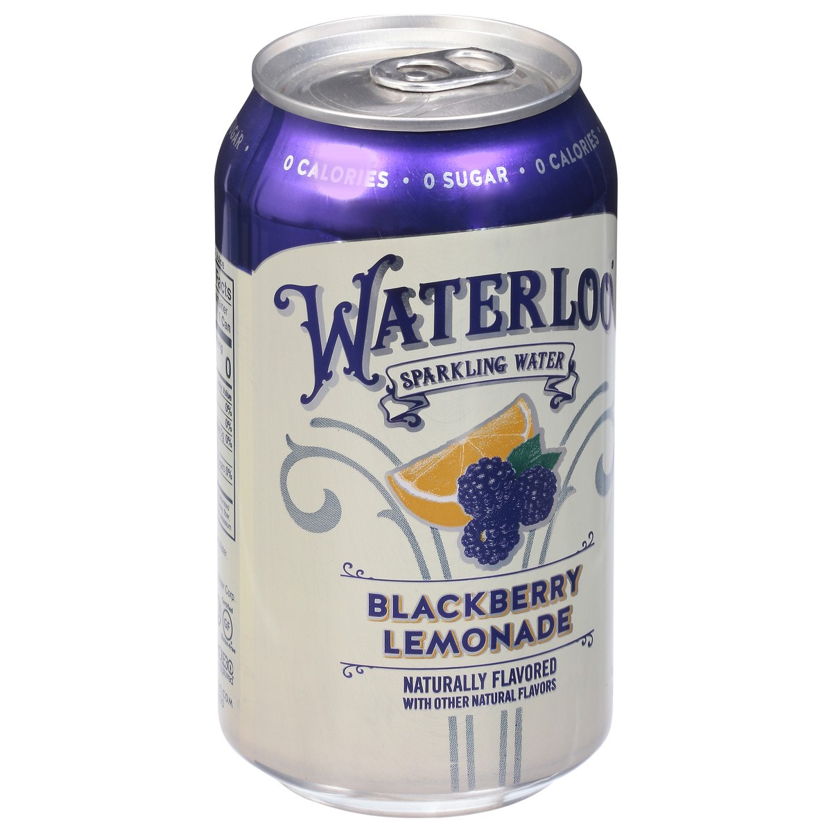 slide 2 of 9, Waterloo Blackberry Lemonade Sparkling Water, 12 oz