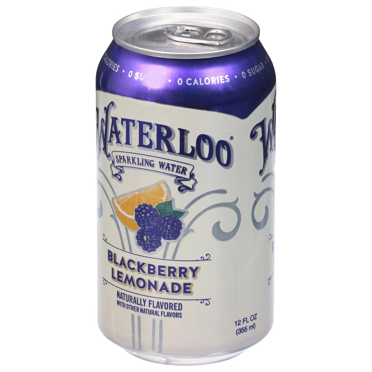 slide 3 of 9, Waterloo Blackberry Lemonade Sparkling Water, 12 oz