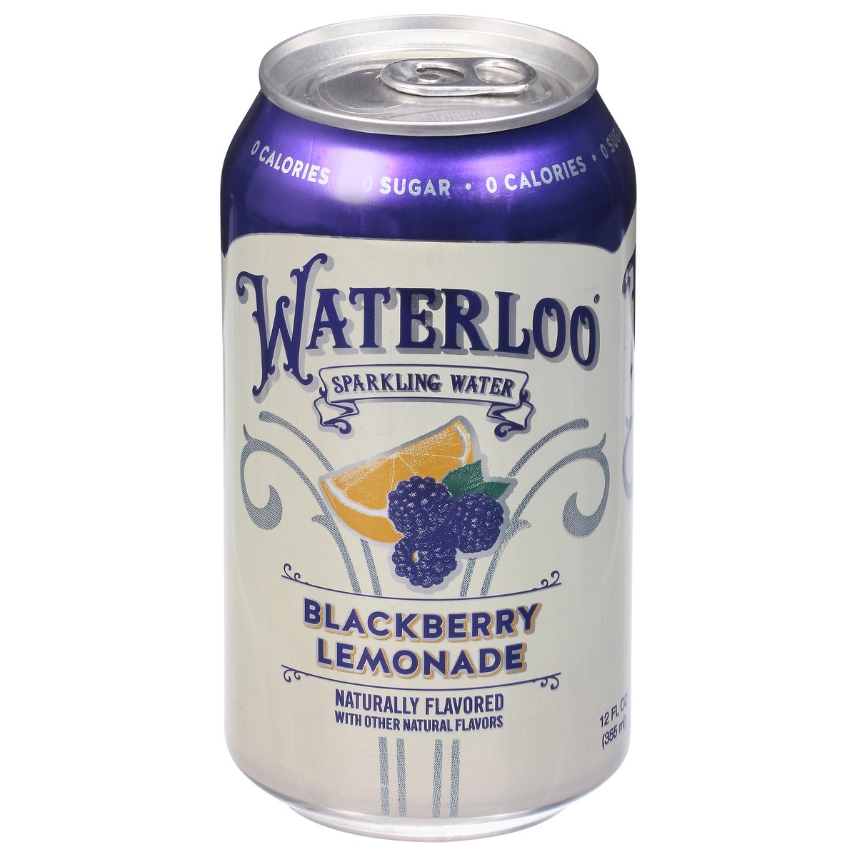 slide 1 of 9, Waterloo Blackberry Lemonade Sparkling Water, 12 oz